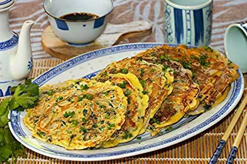 Crêpes coréennes aux blettes  (Sigeumchi Jeon)