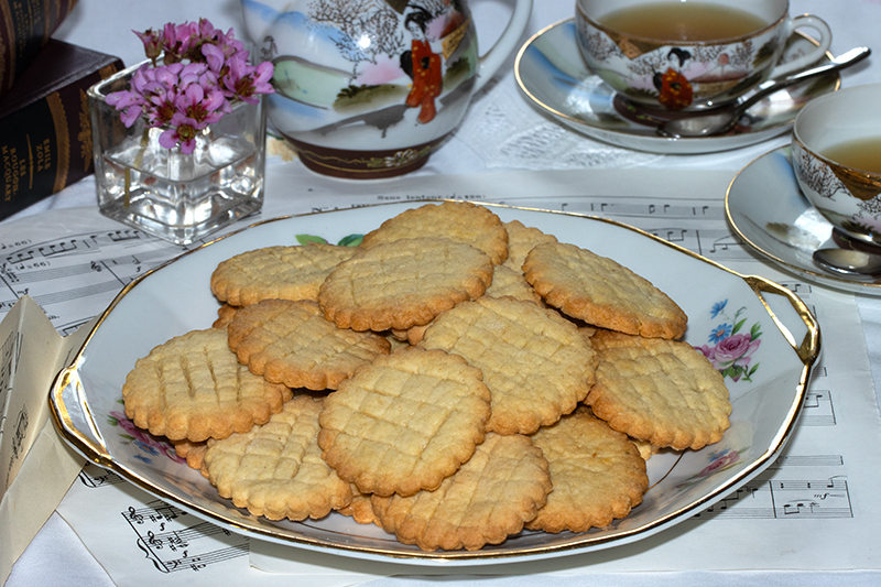 Sablés à la fleur d’oranger de Georges Sand