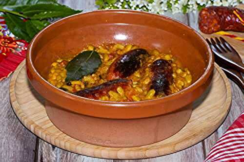 Flageolets au chorizo