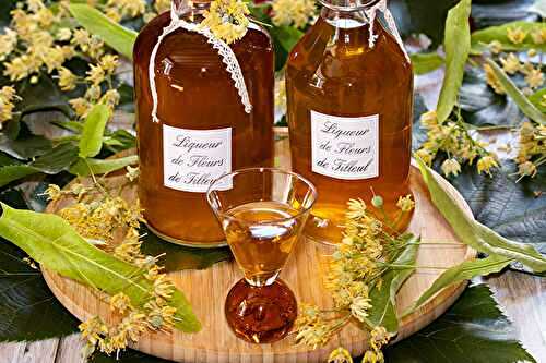 Liqueur de fleurs de tilleul
