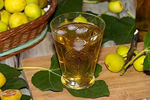 Sirop de feuilles de figuier
