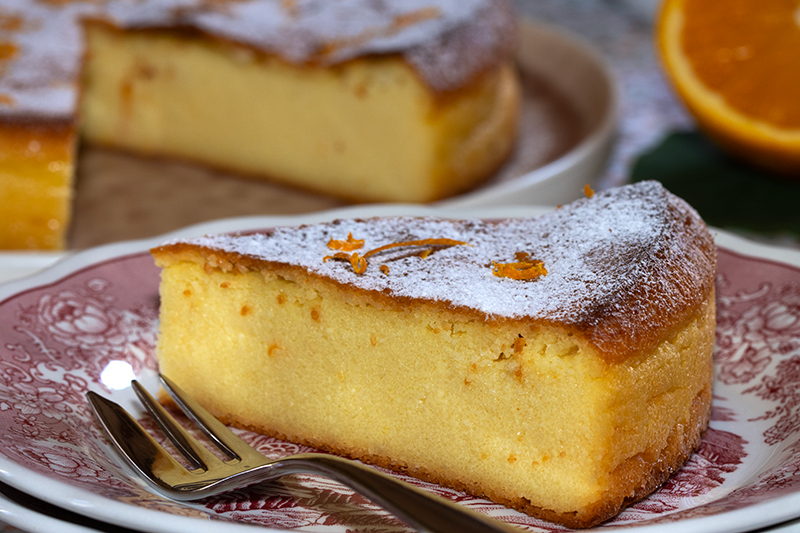Migliaccio Napoletano, gâteau à la ricotta napolitain