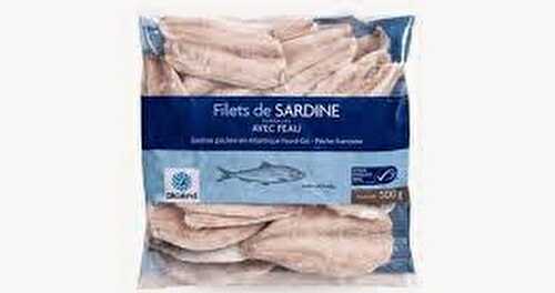 Filets de sardines à la tomate