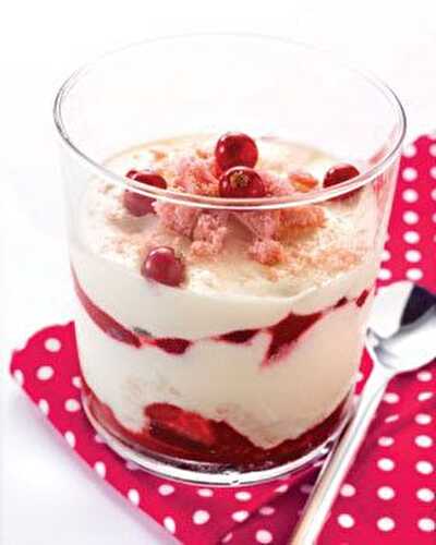 Tiramisu aux fruits rouges