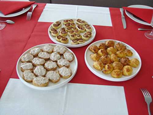 Gougères aux trois fromages