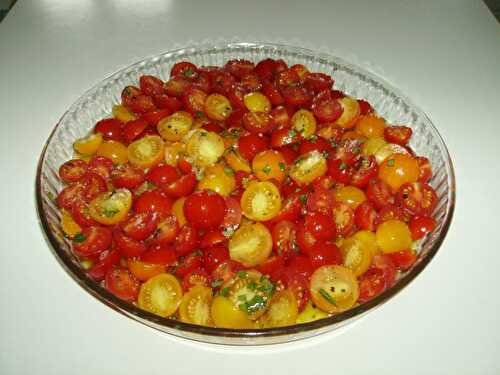 Petites tomates a l'huile d'olive - la-cuisine-de-jean-louis-et-kristel