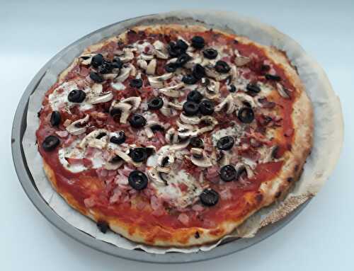 Pizza maison La Chorizette - la-cuisine-de-jean-louis-et-kristel