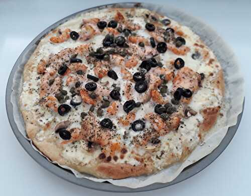 Pizza maison La Saumonite - la-cuisine-de-jean-louis-et-kristel