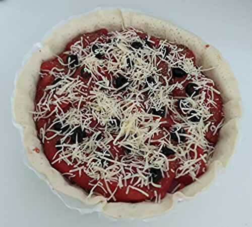 Tarte aux tomates du jardin