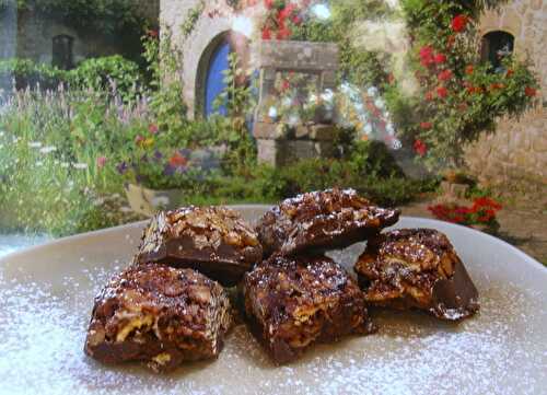  Bouchées de céréales au chocolat, avoine complète, noisettes, blé complet de chocolat - la cuisine de josette