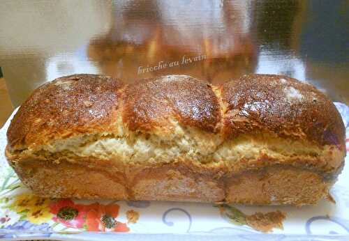 Brioche au levain - la cuisine de josette