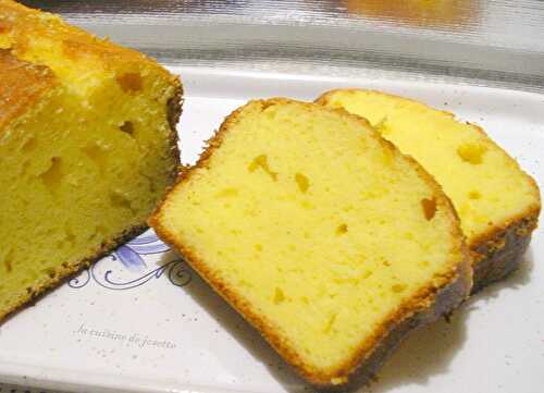 Cake citron mascarpone - la cuisine de josette