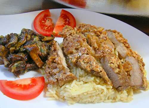 Côtes de porc à la taïwanaise( pai gu fun) - la cuisine de josette