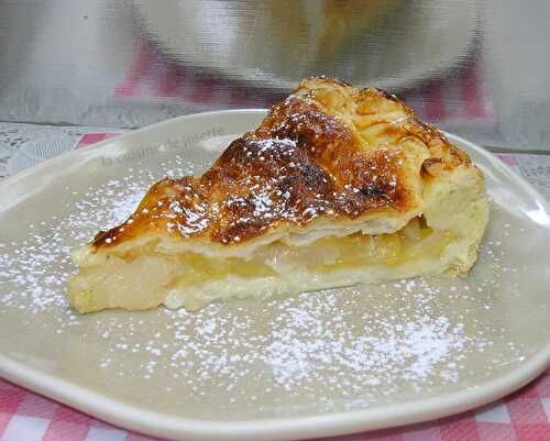 Croustade aux pommes et aux poires - la cuisine de josette