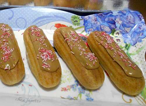 Éclairs au café - la cuisine de josette