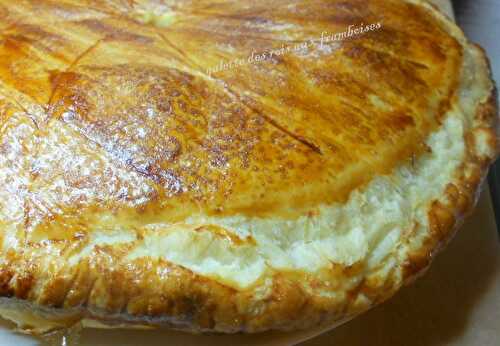 Galette des rois aux framboises - la cuisine de josette