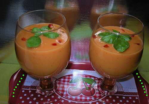 Gaspacho andalou - la cuisine de josette