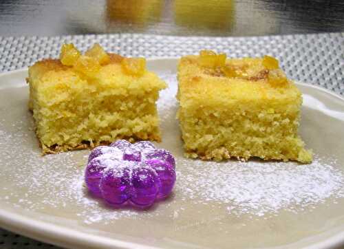 Gâteau à l'orange très moelleux - la cuisine de josette