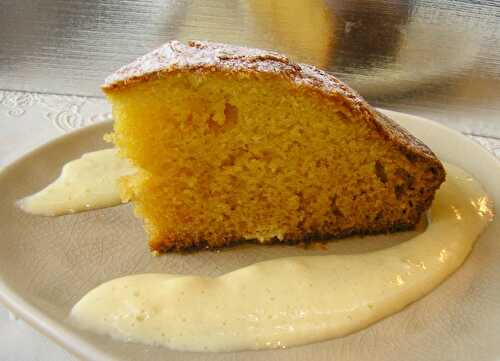 Gâteau au lait chaud - la cuisine de josette