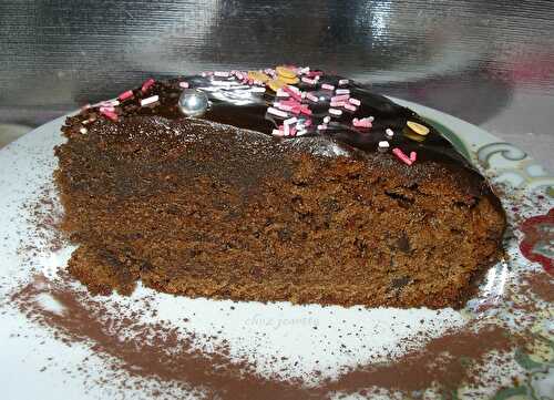 Gâteau au yaourt au chocolat - la cuisine de josette