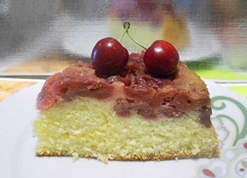 Gâteau aux cerises - la cuisine de josette