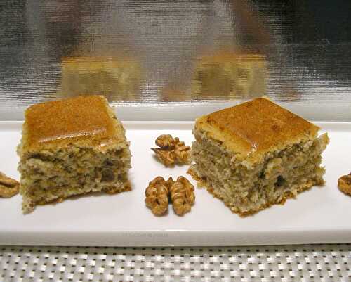 Gâteau aux noix - la cuisine de josette