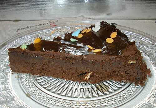Gâteau de courgette au chocolat - la cuisine de josette