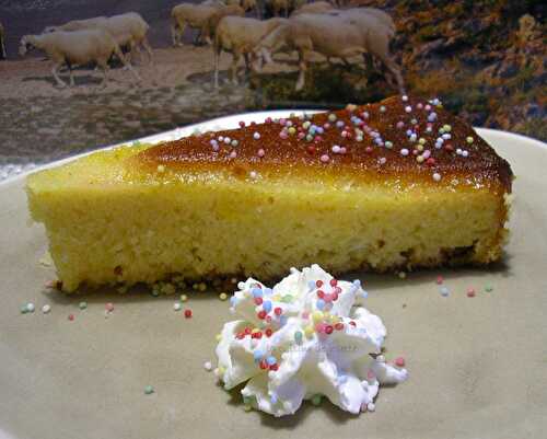 Gâteau moelleux à l'orange - la cuisine de josette