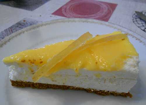 Gâteau mousse de citron - la cuisine de josette