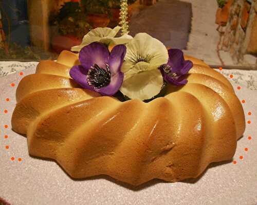 Gateau mousseline au lait de coco et à l'huile de coco - la cuisine de josette