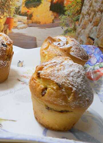 Muffins au yaourt, citron et baies de goji - la cuisine de josette