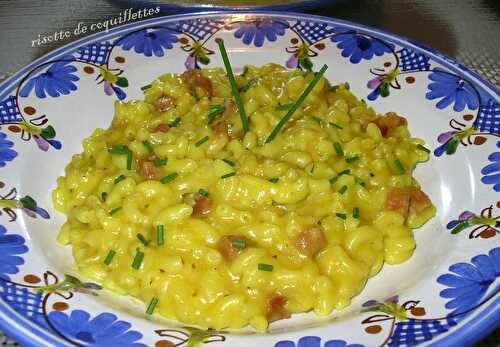 Risotto de coquillettes - la cuisine de josette