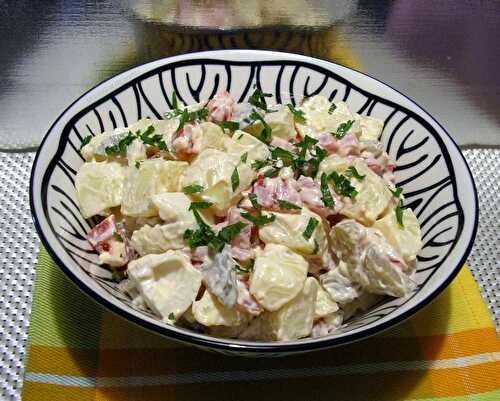 Salade piemontaise maison - la cuisine de josette