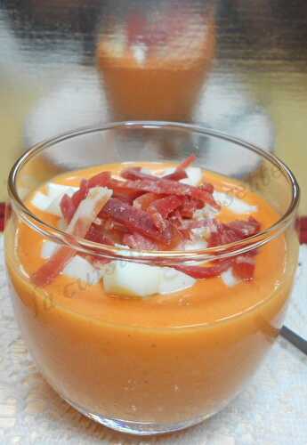 Salmorejo andalou - la cuisine de josette