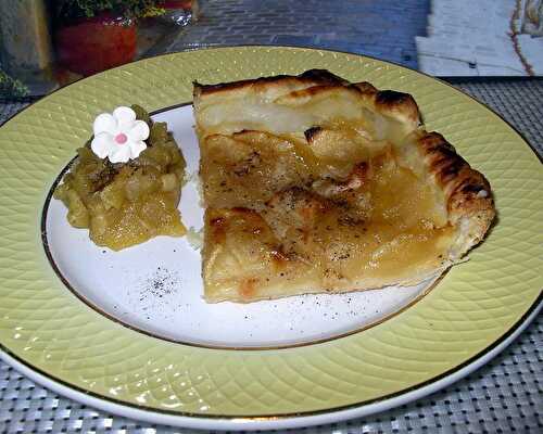 Tarte au beurre de pommes - la cuisine de josette