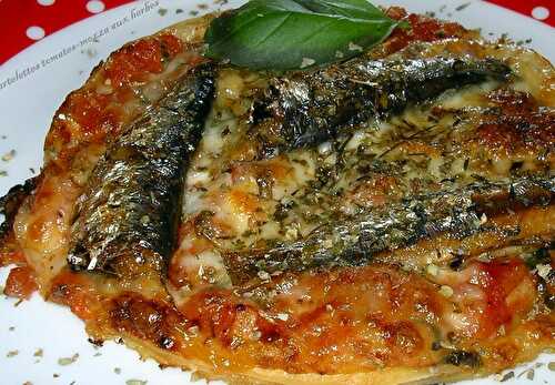 Tartelettes tomates-mozza aux herbes - la cuisine de josette