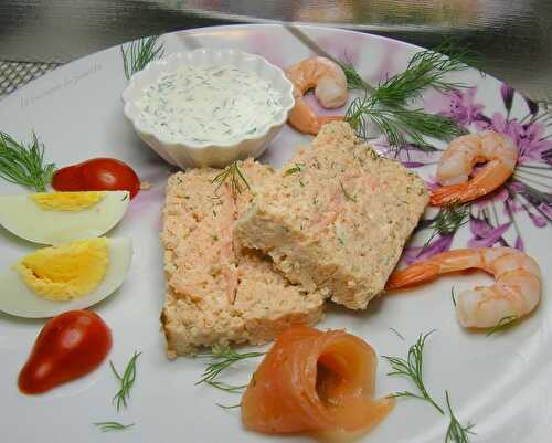 Terrine de saumon à l'aneth - la cuisine de josette