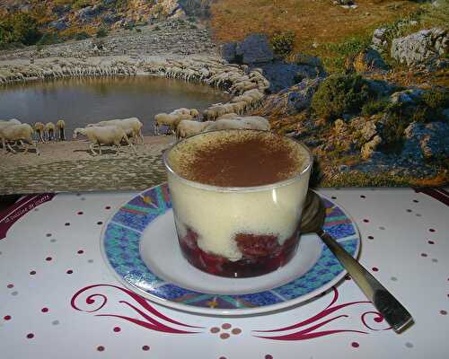 Tiramisu aux fruits rouges - la cuisine de josette