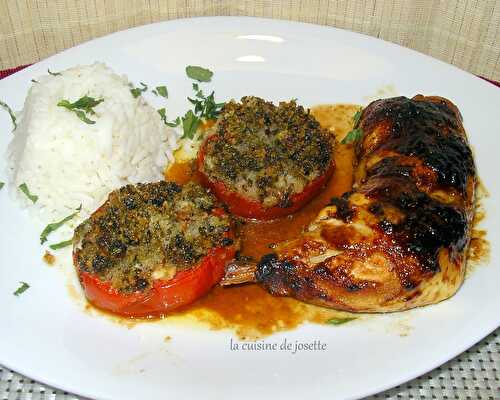 Cuisses de poulet marinées - la cuisine de josette