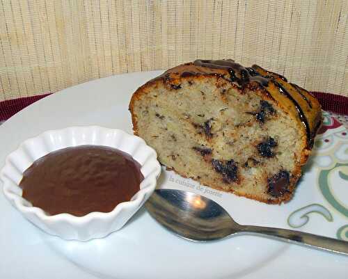 Cake bananes chocolat - la cuisine de josette