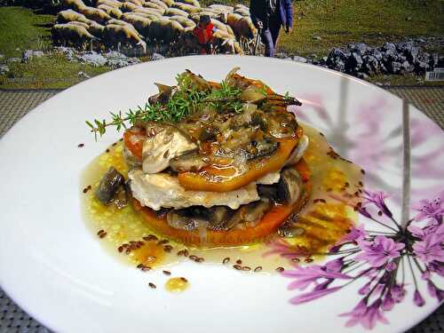 Filet de poulet au potimarron: bataille Food"96 - la cuisine de josette