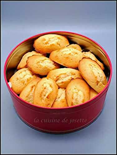 Madeleines au citron de Cyril lygnac