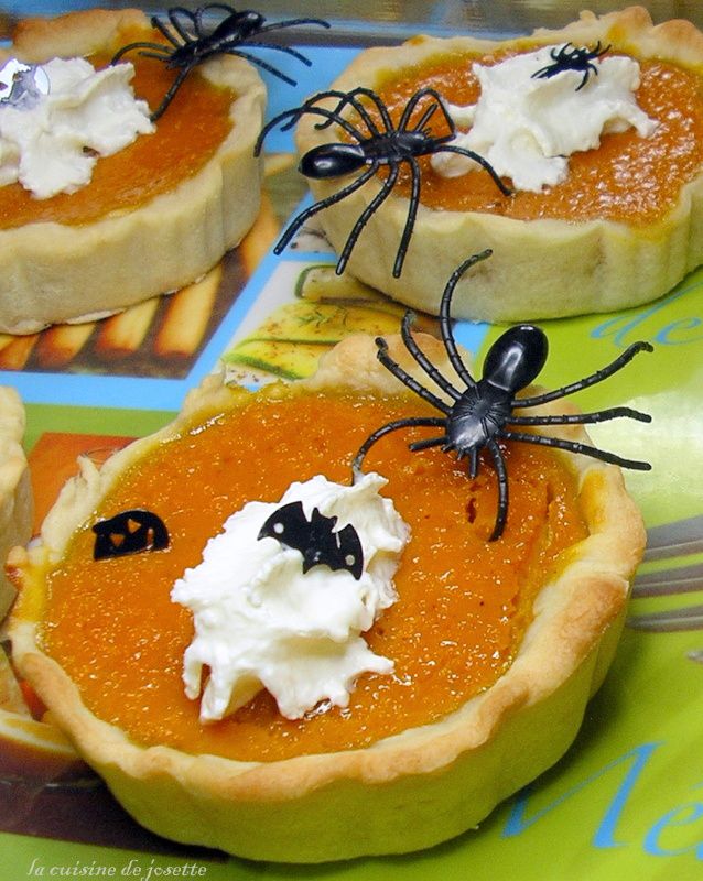 Tartelettes à la citrouille