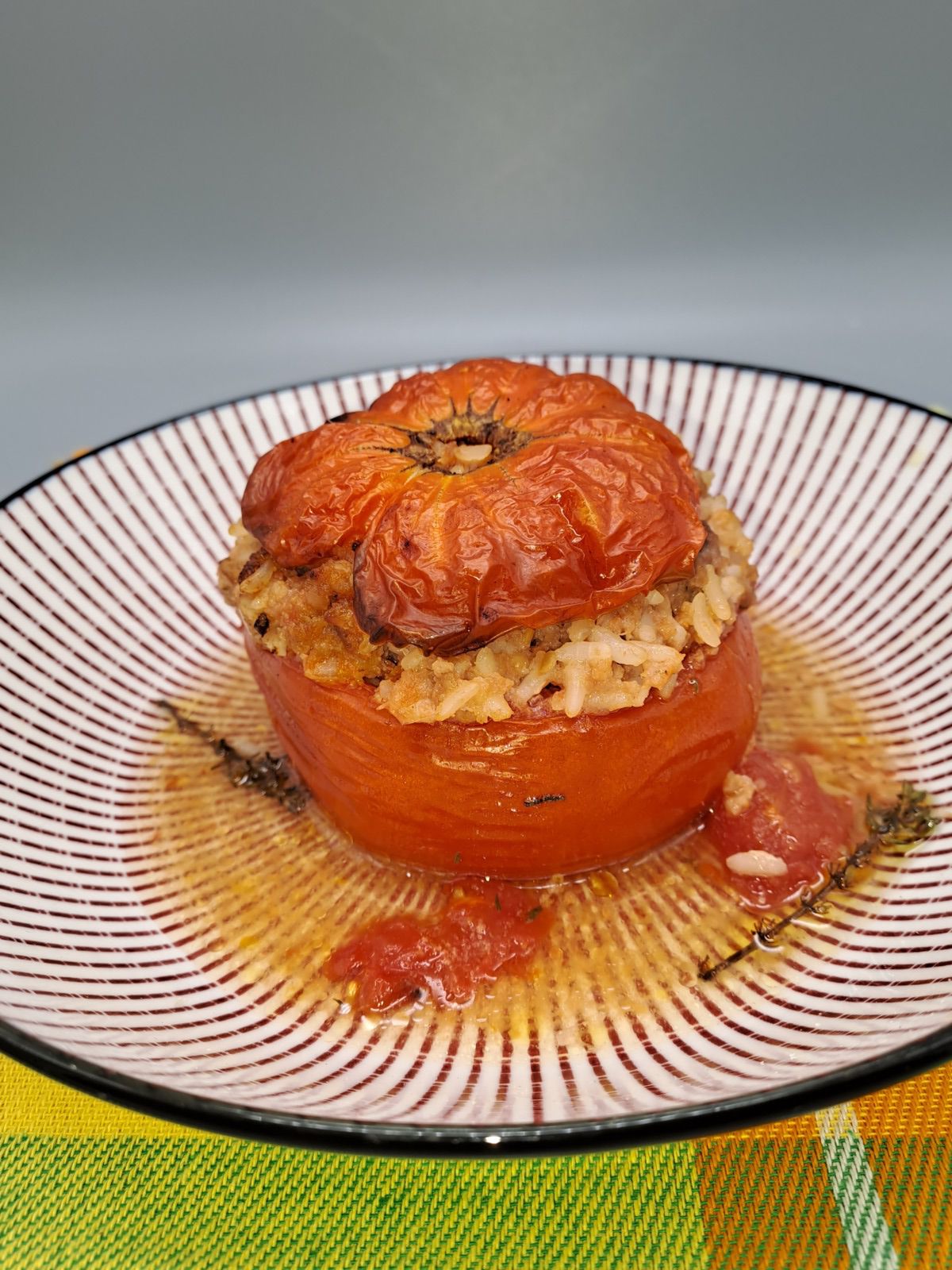 Tomates farcies aux riz