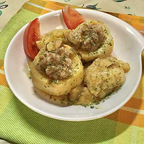 Pommes de terre farcies au cookeo