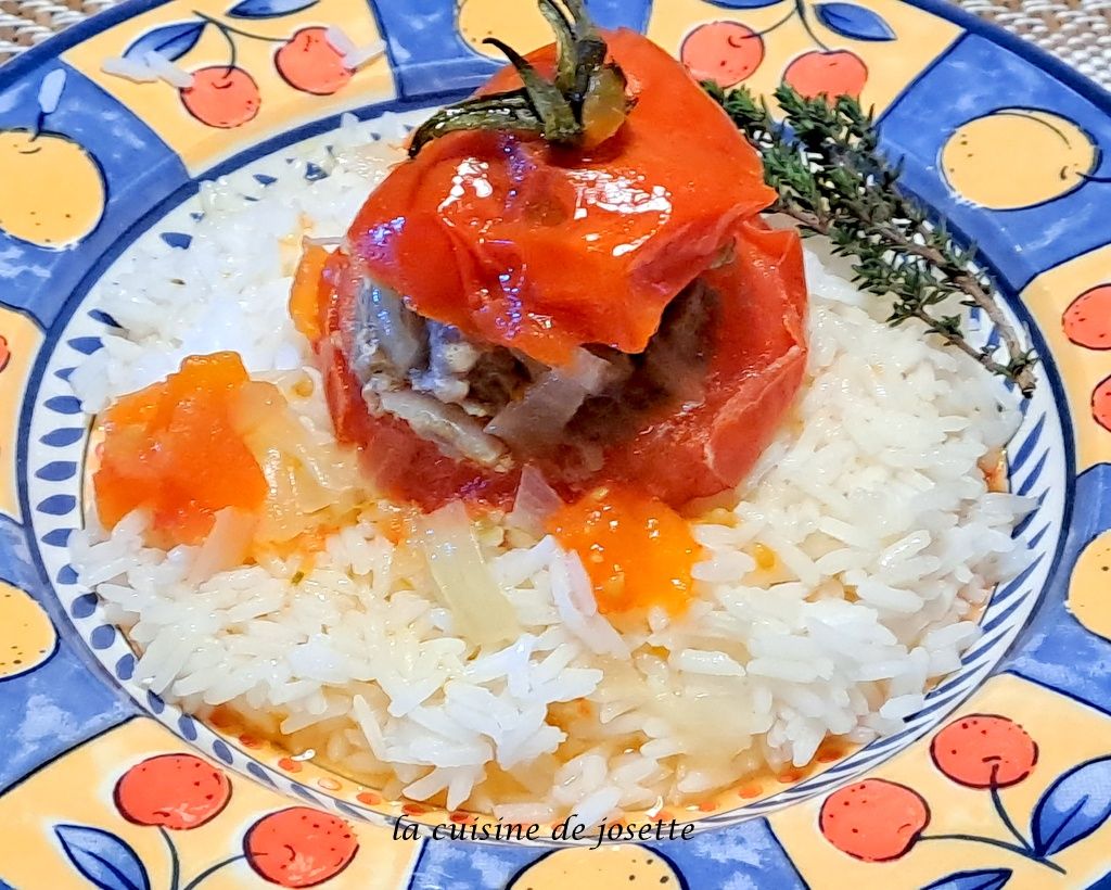 Tomates farcies au cookeo
