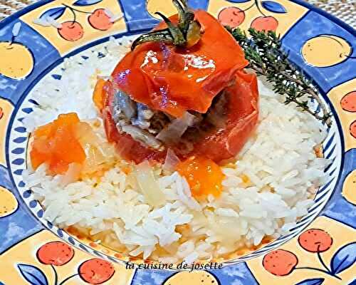 Tomates farcies au cookeo