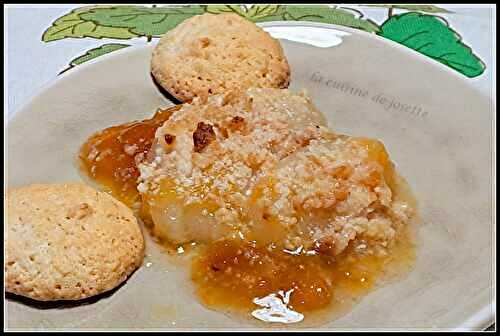  Poires au gratin  et sa  marmelade d'abricots /  autour d'un ingrédient #125