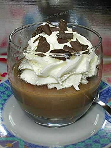 Verrines a la crème au chocolat/autour d'un ingrédient #127