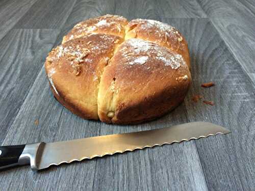 Brioche sans œuf et sans beurre (de Christophe Michalak)